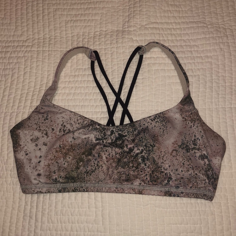 Lululemon patterned sports bra